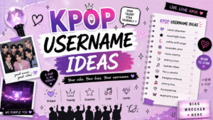 KPOP Username Ideas