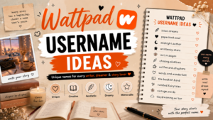 Wattpad Username Ideas