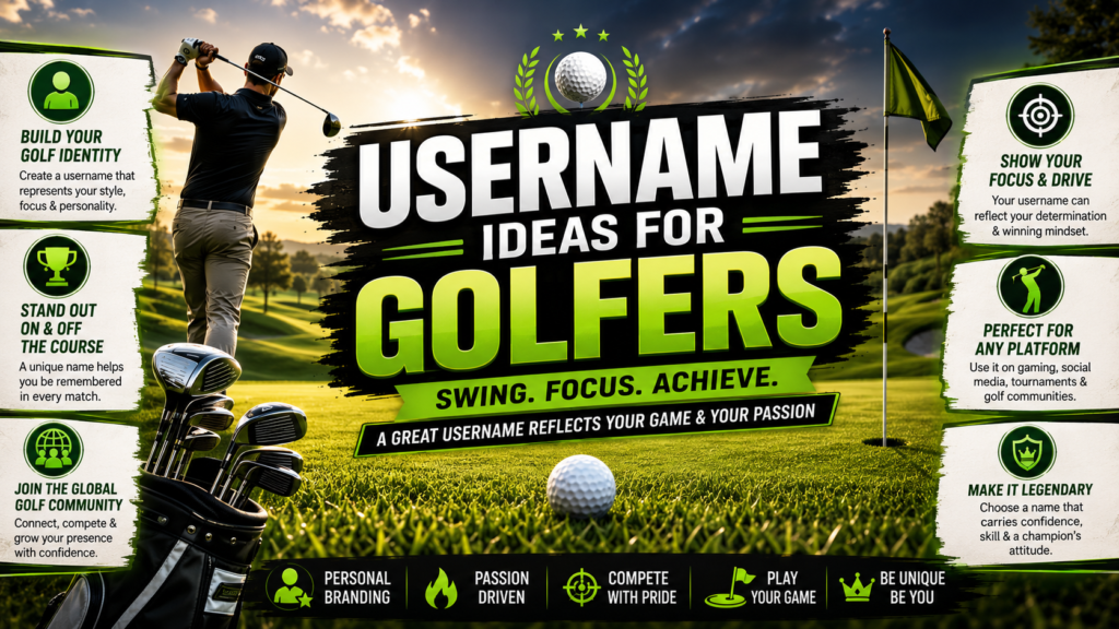 Username Ideas for Golfers